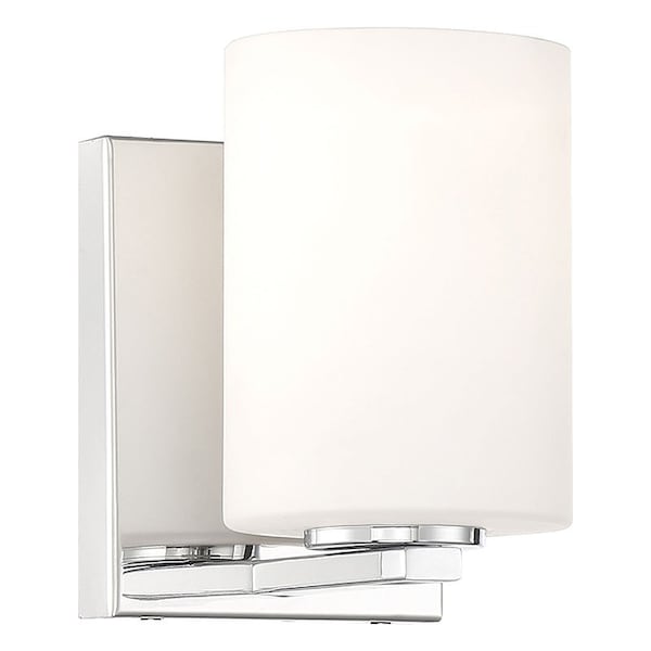 Access Lighting Oslo, 1 Light LED Wall Sconce Vanity, Chrome Finish, Opal Glass 62580LEDDLP-CH/OPL - main